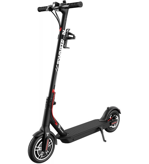 Swagger 5 High Speed Electric Scooter for Adults with 8.5” Tires, Cruise Control and 1-Step Portable Folding