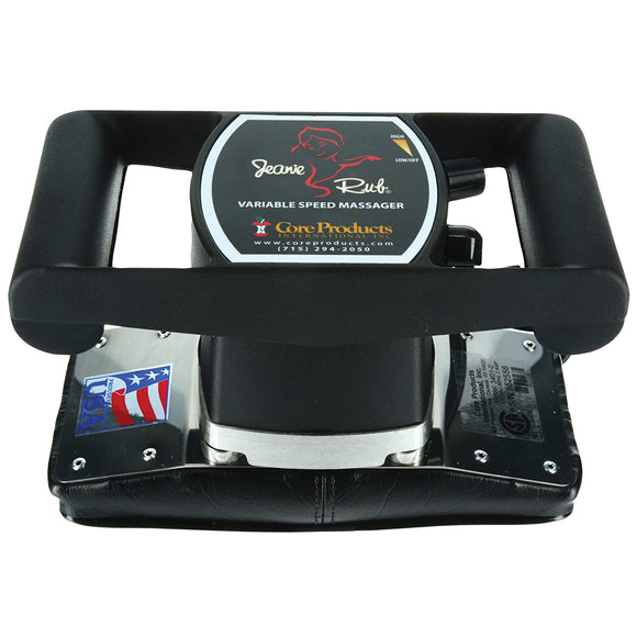 Jeanie Rub Variable Speed Massager, Deep Tissue Massage, Orbital Action for Back & Body, Professional Quality