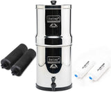 Travel Berkey Water Filter with 2 Black Berkey Filters and 2 PF2 Fluoride Filters