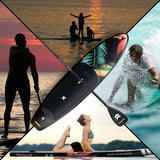 Hurley Phantom 10′ 6′′ Paradise Inflatable Stand-Up Paddleboard Package