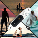 Hurley Advantage 10′ Terrazzo Inflatable Stand-Up Paddleboard Package