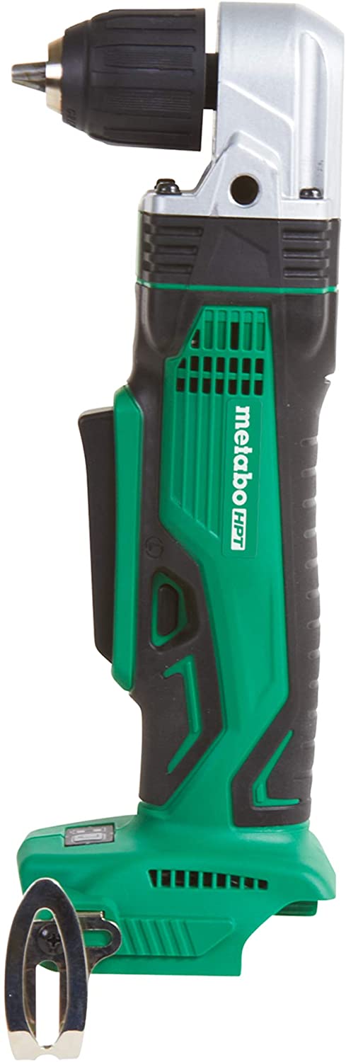 Right Angle Drill, 18V Cordless, Tool Only – No Battery, 3/8-Inch Keyless Chuck, LED Light, Side Handle (DN18DSLQ4)
