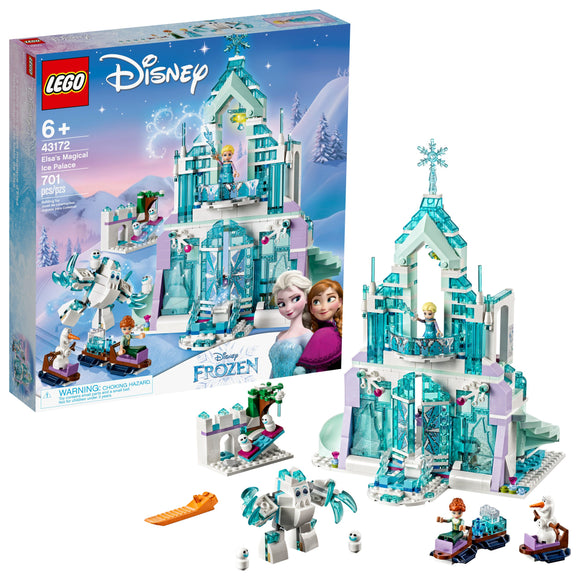 LEGO Disney Princess Elsa’s Magical Ice Palace 43172 Toy Building Kit