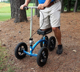 QUAD All Terrain Knee Walker in Metallic Blue