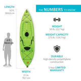 Lifetime Tahoma 100 Sit-On-Top Kayak (Paddle Included) 361