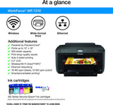 WorkForce WF-7210 Wireless Wide-format Color Inkjet Printer with Wi-Fi Direct and Ethernet, Amazon Dash Replenishment Enabled