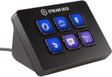 Elgato Stream Deck – Live Content Creation Controller with 15 Customizable LCD Keys, Adjustable Stand, for Windows 10 and macOS 10.11 or later