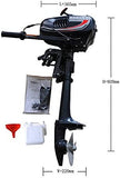 Outboard Motor/Engine 6.5Hp Horsepower Water Cooling 4-Stroke Inflatable Boat