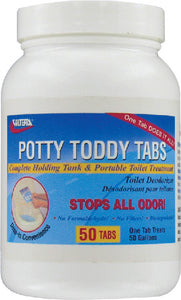 Valterra – Valterra Q5004 Potty Toddy Tabs Non Toxic RV Toilet Odor Neutralizer Tablets – Q5004