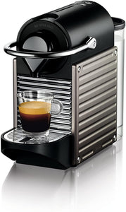 Breville-Nespresso USA BEC420TTN1AUC1 Pixie Espresso Machine, Titan