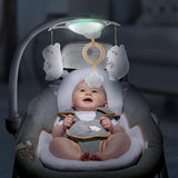 Boutique Collection Smart Size Gliding Swing & Rocker, Bella Teddy