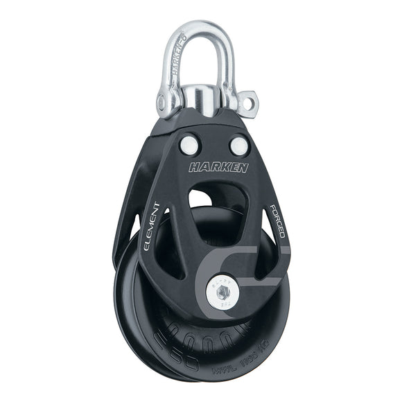 Harken 60mm Single Aluminum Element Block w/Swivel – 6260