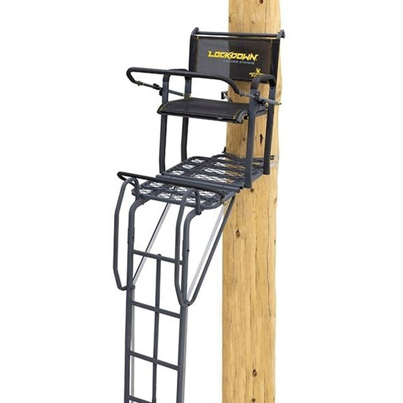 Rivers Edge Lockdown 21′ Wide Ladder Stand