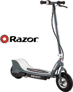 Razor E300 Electric Scooter, Matte Gray