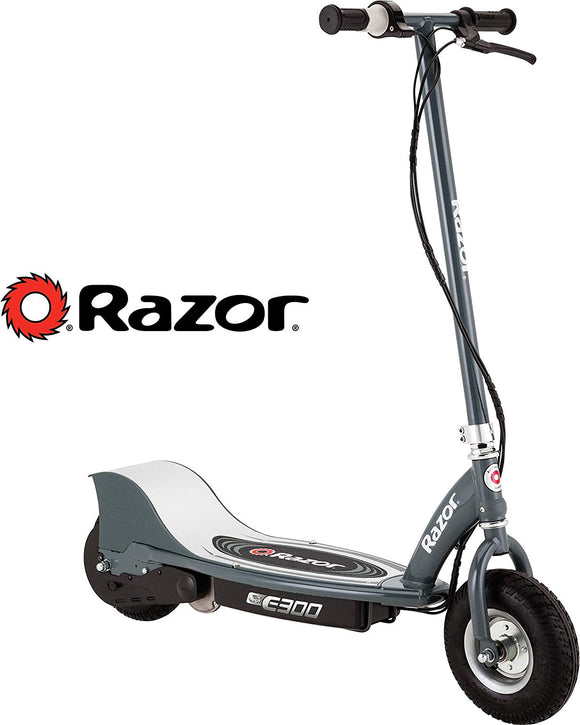 Razor E300 Electric Scooter, Matte Gray