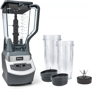 Ninja BL660 Professional Countertop Blender with 1100-Watt Base, Gray