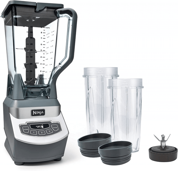 Ninja BL660 Professional Countertop Blender with 1100-Watt Base, Gray