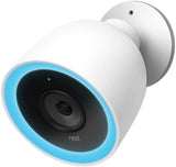 Google Nest Plug-in Wired Outdoor Security Camera (Wi-Fi Enabled, HDR Imaging) White 4100US
