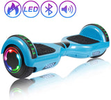 Hoverboard Self Balancing Scooter 6.5" Two-Wheel Self Balancing Hoverboard with Bluetooth Speaker and LED Lights Electric Scooter for Adult Kids Gift UL 2272 Certified – Fun Edition