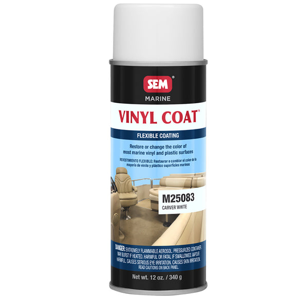 SEM Vinyl Coat™ – Carver White – 12oz – M25083
