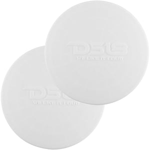 DS18 Silicone Marine Speaker Cover f/6.5" Speakers – White – CS-6/WH