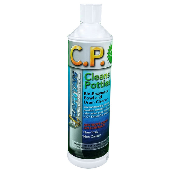 Raritan C.P. Cleans Potties Bio-Enzymatic Bowl Cleaner – 32oz Bottle – 1PCP32