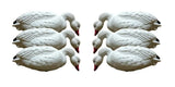 Chicken Down Decoys Snow Goose Full Body Feeder 6 Pack