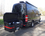 Max Hitch Cargo Box with Swingaway Frame | Black