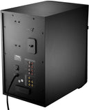 Frisby Audio FS-7000BT Home Theater 5.1 Surround Sound System with Subwoofer, Bluetooth Wireless Streaming from Devices & Media Reader, FM Radio, Remote Control, Digital Optical Output, Black