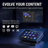 Elgato Stream Deck – Live Content Creation Controller with 15 Customizable LCD Keys, Adjustable Stand, for Windows 10 and macOS 10.11 or later