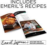 Power Air Fryer Oven 360 | 2020 Model | Special Edition | 9-in-1 Multi Cooker | Free Emeril’s Recipe Book Included |Digital Display, Slick Design, Ultra Quiet, 12 Preset Programs | With Special 1 Year Warranty | As Seen On TV
