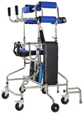 Elderly Walker, Multi-Function Lower Limb Training Walking Stand Frame Adult Walker Stroke Hemiplegia Rehabilitation Equipment