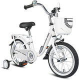 Kid's Bike Steel Frame Children Bicycle 14-16 Inch with Training Wheel