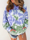 Tie Dye Long Sleeves Hoodie