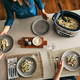 Ninja Auto-iQ Multi/Slow Cooker with 80-Pre-Programmed Auto-iQ Recipes for Searing, Slow Cooking, Baking and Steaming with 6-Quart Nonstick Pot (CS960)