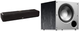 Signature Series S35 Center Channel Speaker (6 Drivers) | Surround Sound | Power Port Technology | Detachable Magnetic Grille, Black