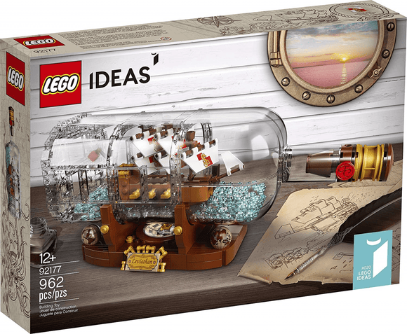 Lego Ideas Ship in a Bottle 92177 Expert Building Kit