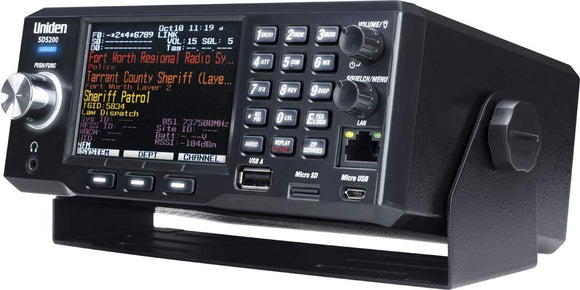 SDS200 Advanced X Base/Mobile Digital Trunking Scanner, Incorporates The Latest True I/Q Receiver Technology, Best Digital Decode Performance in The Industry