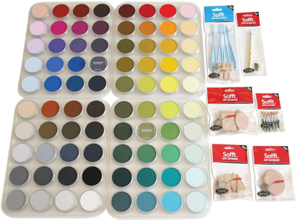 PPSTL80 PanPastel Ultra Soft Artist Pastel Set, 80-Pack