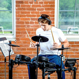 Nitro Mesh Kit – Eight-Piece Electronic Drum Kit with Mesh Heads(Renewed)