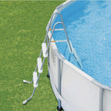 Summer Waves 14ft Elite Frame Pool with Filter Pump, Cover, and Ladder