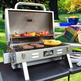 Smoke Hollow Stainless Steel Tabletop Grill