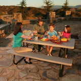 Lifetime 6-Foot Classic Folding Picnic Table 267