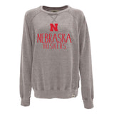 Blue 84 Women’s Nebraska Cornhuskers Whammy Crewneck Sweatshirt