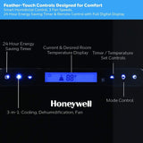MM14CCS Portable Air Conditioner with Fan & Dehumidifier with Thermal Overload Protection, 14000 BTU White, Black/Silver
