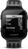 Approach S20, GPS Golf Watch with Step Tracking, Preloaded Courses, Black