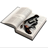 Bible Book Safe for Snubnosed Revolvers – Concealed Gun Storage – Fits Ruger LCR, Smith and Wesson, Taurus Model 85