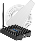 Fusion4Home Cell Phone Signal Booster Kit for Home and Office – Verizon, AT&T, Sprint, T-Mobile 3G, 4G and LTE, Covers Up to 3,000 Sq Ft
