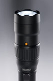 7600 Rechargeable Tactical Flashlight (Black)