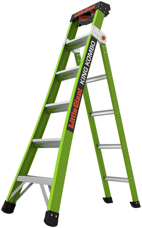 Little Giant Ladder Systems 13610-001 King Kombo Professional 6' – 10', Green